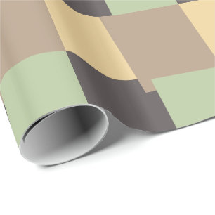Retro-Farb-Moderne geometrische Muster #10 Geschenkpapier