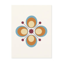 Retro-Farben Geometrien