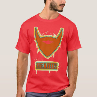 Retro-Farben im Stil urbaner Straßenkunst für b T-Shirt
