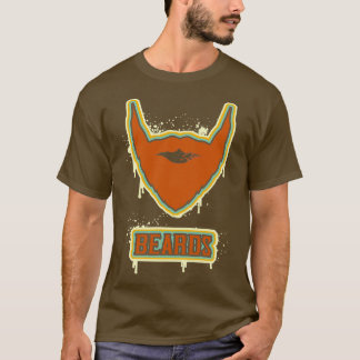 Retro-Farben im Stil urbaner Straßenkunst für b T-Shirt