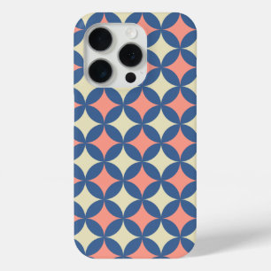 Retro Farben Mitte Jahrhundert Moderne Kreise Case-Mate iPhone Hülle