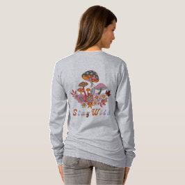 Retro farbenfrohe boho Blume Groovy Blumendesign T-Shirt