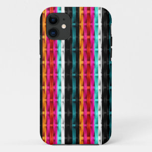 Retro farbenfrohe Korb-Kunst Grafikdesign Case-Mate iPhone Hülle