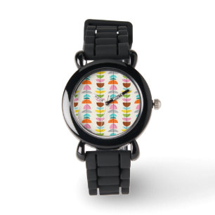 Retro farbenfrohe Nester Kinderuhr Armbanduhr