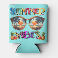 Retro farbenfrohe Sommervibes