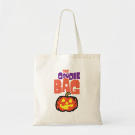 Retro-farbige Kürbis-Halloween-Geschenktüte Tragetasche