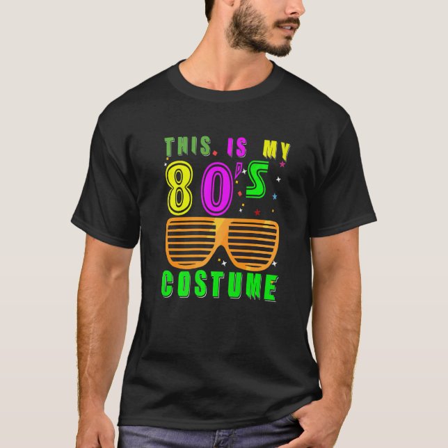 Retro Fashion Throwback Culture 1980 Disco Mu T-Shirt (Vorderseite)