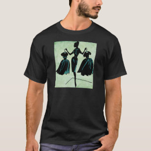 Retro-Fashionista-Silhouette T-Shirt