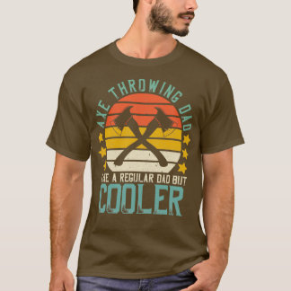 Retro Fatherx27s Day Ax Vater wie ein normaler T-Shirt