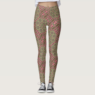 Retro feenhafte Prinzessin Satin Leggings
