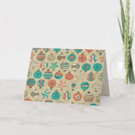 Retro Feiertage [Karte] Feiertagskarte