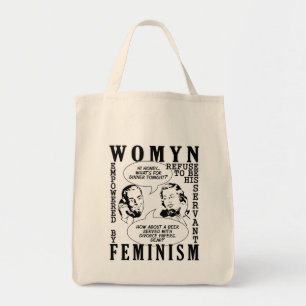 Retro Feminist Spaß Taschen