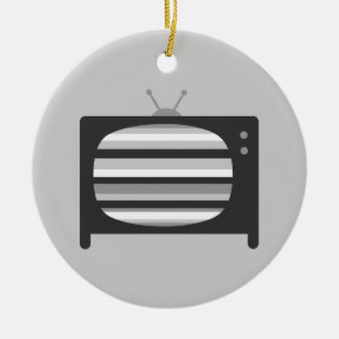 Retro-Fernseher Keramikornament