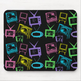 Retro-Fernseher Mousepad