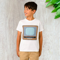 Retro-Fernseher Retro-TV-T-Shirt