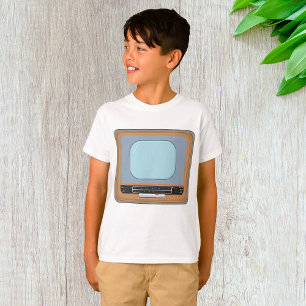 Retro-Fernseher Retro-TV-T-Shirt T-Shirt