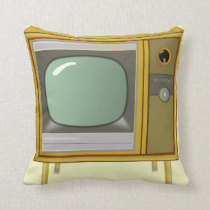 RETRO-FERNSEHSET KISSEN