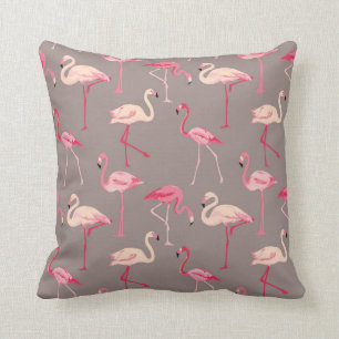 Retro Flamingos Kissen