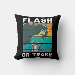 Retro Flash oder Trash Fun Rock Klettersteig Bo Kissen