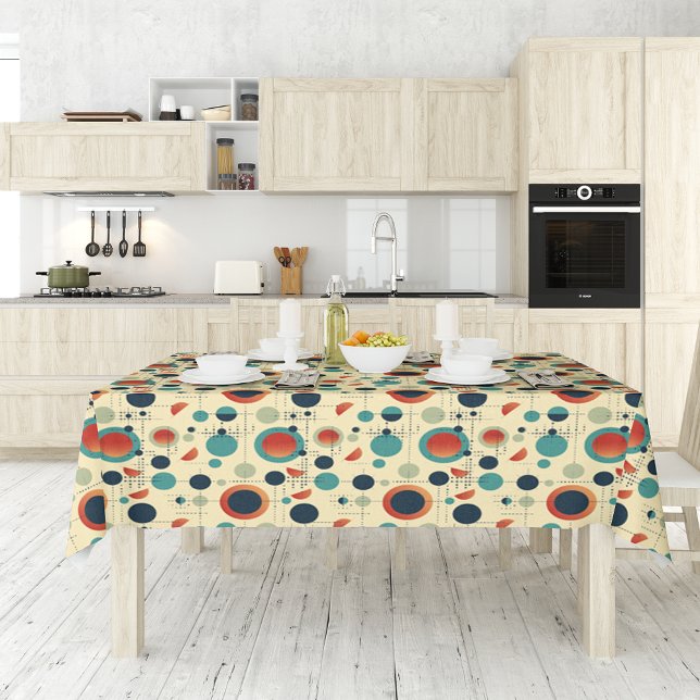 Retro-Flecken und Dots Tischdecke (Von Creator hochgeladen)