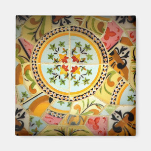 Retro Fliesen-Magnet Magnet