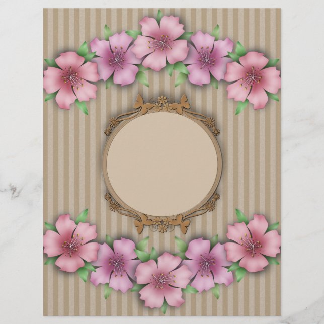 Retro, floral (Vorderseite)