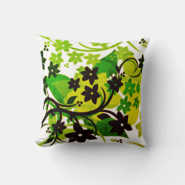 [Retro Floral] 1974 Botanisches Grafikdesign Kissen