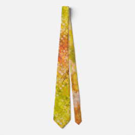 Retro Floral Abstrakt Salty Wasserfarben Muster Krawatte