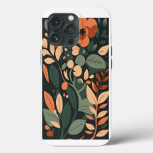 Retro Floral Art Muster