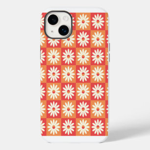 Retro-Floral-Fusion iPhone 14 Plus Hülle