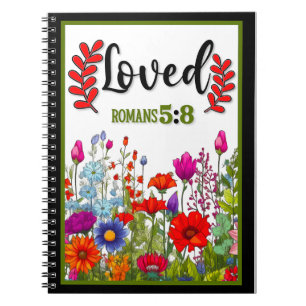 Retro floral Inspiration Notizblock