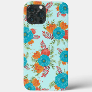 Retro Floral iPhone 13 Pro Max Fall Case-Mate iPhone Hülle