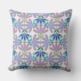 Retro Floral Series 01 Medium Kissen