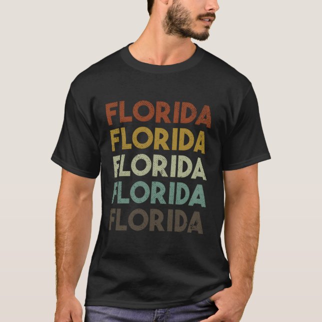 Retro Florida T-Shirt (Vorderseite)