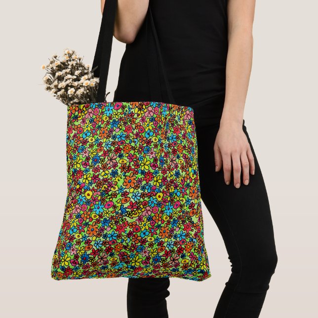 Retro flowers tasche (Von Nahem)