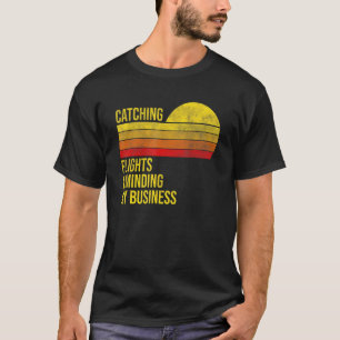 Retro Flüge erwischen & meine Geschäfte erledigen T-Shirt