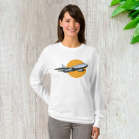 Retro Flugzeug Vintag Jet Travel Art Design