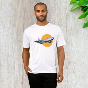 Retro Flugzeug Vintag Jet Travel Art Design T-Shirt