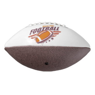 Retro Football Design mit Grunge-Effekt