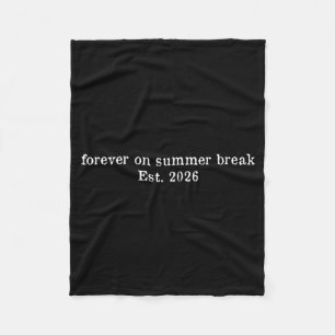 Retro Forever In Den Sommerferien Gegründet 2026 L Fleecedecke