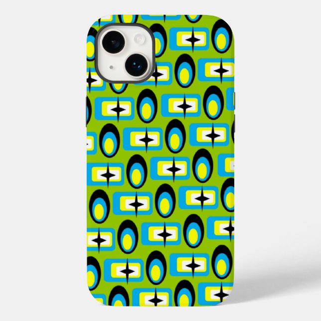 Retro-Formen Case-Mate iPhone Hülle (Rückseite)