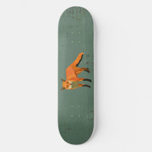 Retro Fox-Skateboard Skateboard