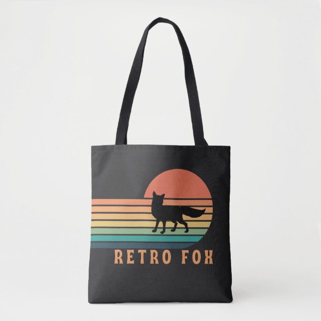 Retro Fox Tasche (Vorderseite)