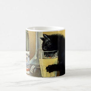 Retro-französischer Poster "Absinthe Bourgeois" Kaffeetasse