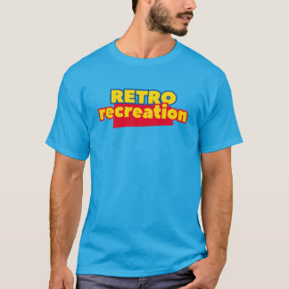 Retro-Freizeitspielzeug-Geschichten-Logo T-Shirt