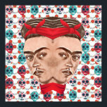 Retro Frida Kahlo Surreal Sugar Skull Muster Poster<br><div class="desc">Dieses bunte Frida Kahlo Surreal Sugar Skull Pattern Design ist für den Musikliebhaber in Ihrem Leben. Die tolle Aussicht auf T - Shirt, Taschen, Sticker, Grußkarten und vieles mehr. Ideal für alle Musikliebhaber, kann es auch als Geburtstag- oder Weihnachtsgeschenk an Ihren besten Freund, Verwandten, Freund oder Freundin gegeben werden. Bestellen...</div>