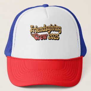 Retro-Friendsgiving-Mütze für Familie und Freunde  Truckerkappe
