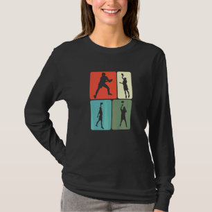 Retro Frisbee Ultimate Frisbee Spieler Disc Sport T-Shirt