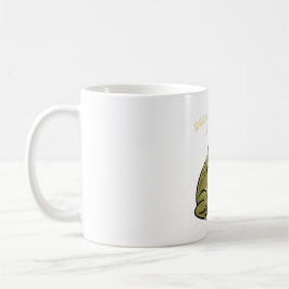 Retro Frog Minimal Effort White Mug