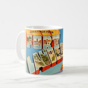 Retro Ft Lauderdale Florida Tasse